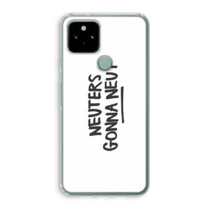 Neuters: Google Pixel 5 Transparant Hoesje