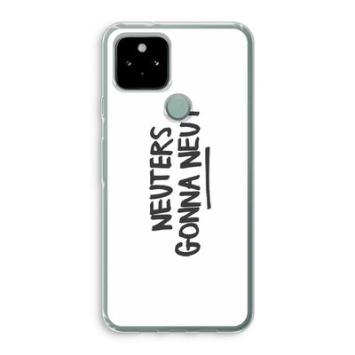 Neuters: Google Pixel 5 Transparant Hoesje
