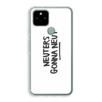 Neuters: Google Pixel 5 Transparant Hoesje