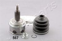 Homokineet reparatie set, aandrijfas GI567