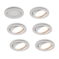 LED-inbouwspot Opaco wit 5W dimbaar IP54