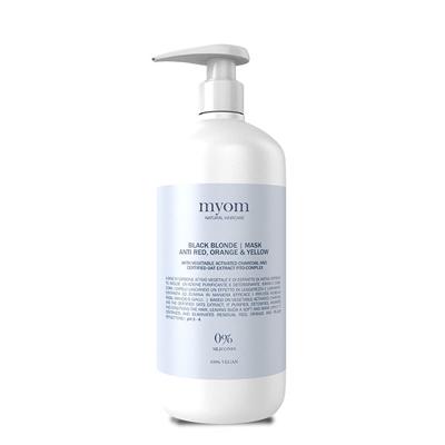 MYOM Masker Black Blonde Mask 250ml | Voor Haarmasker zonder siliconen