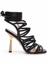 Stuart Weitzman sandales Jaxie 100 mm - Noir