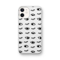 Eye pattern #2: iPhone 12 mini Transparant Hoesje