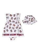 Moschino Kids robe à imprimé Teddy Bear - Blanc - thumbnail