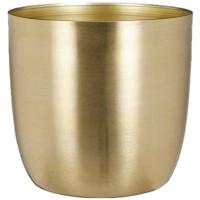 Mica Decorations - Plantenpot - metaal - goud - 22 x 21cm