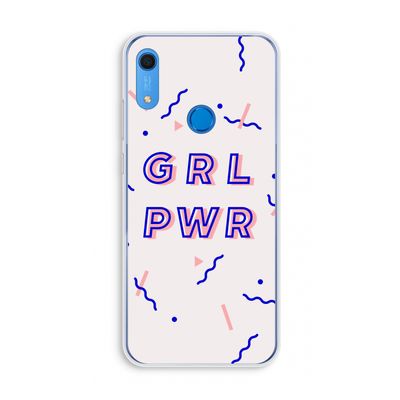 GRL PWR: Huawei Y6s Transparant Hoesje