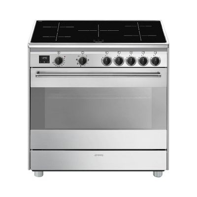 Smeg BG91IX2 met GRATIS broodrooster TSF01BLEU