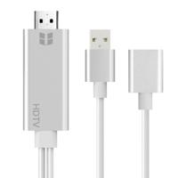 Onten 7562 USB female naar HDMI telefoon naar HDTV adapter kabel voor iPhone/Android