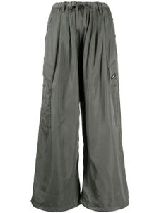 izzue pantalon ample à poches cargo - Vert