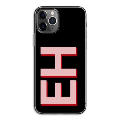 Monogram: iPhone 11 Pro Transparant Hoesje
