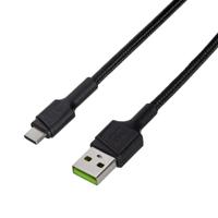 Green Cell KABGC25 USB-kabel 0,3 m USB A USB C Zwart