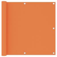 VidaXL Balkonscherm 90x500 cm oxford stof oranje