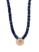 LUIS MORAIS collier Shield en or 14ct serti de lapis-lazuli - Bleu - thumbnail