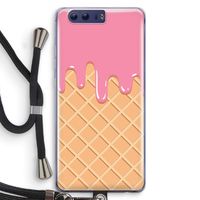 Ice cream: Honor 9 Transparant Hoesje met koord