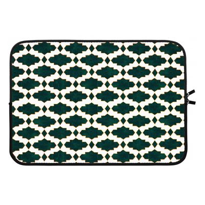 Moroccan tiles: Laptop sleeve 13 inch