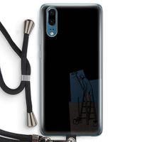 Musketon Painter: Huawei P20 Transparant Hoesje met koord