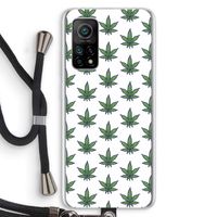 Weed: Xiaomi Mi 10T 5G Transparant Hoesje met koord