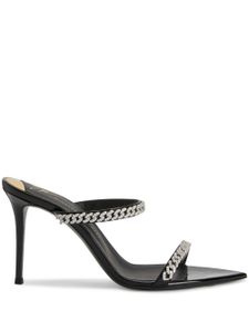 Giuseppe Zanotti sandales Intrigo String 90 mm - Noir