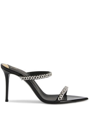 Giuseppe Zanotti sandales Intriigo 90 mm - Noir