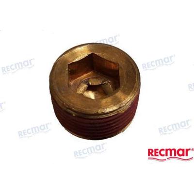 REPUESTOS MOTORES - Bombardier REC22-428611 - TAPON CODO LATON 3/4"" 14NPT