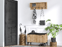 Vestiaire LIPALOUSA 2 deuren eik