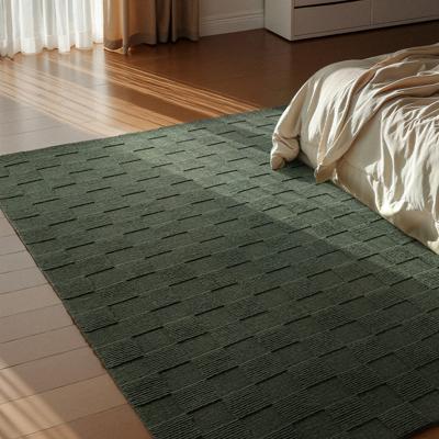 Wollen Vloerkleed Scala - Groen 230x160cm - Wol - Dekbed-Discounter.nl