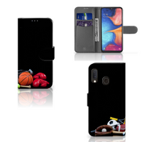 Samsung Galaxy A20e Wallet Case met Pasjes Sports