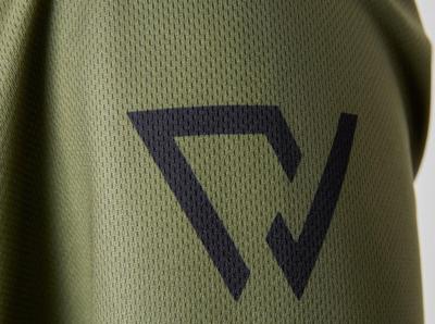 CONWAY shirt met lange mouwen "ride tee ls" jersey ride tee ls xs moss/black