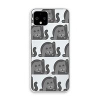 Cats: Pixel 4 Transparant Hoesje