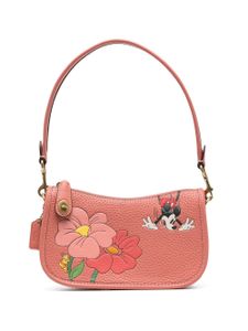 Coach x Disney sac porté épaule à imprimé graphique - Rose