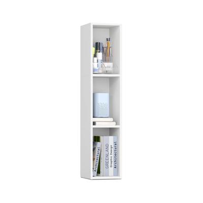 Boekenrek met open planken, wolkenwit / 3 verdiepingen（ 20B cm）