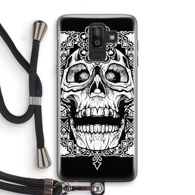 Seek & Destroy: Samsung Galaxy J8 (2018) Transparant Hoesje met koord