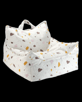 Zitzak Stoel Terrazzo Marmer