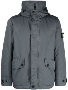 Stone Island David TC Compass logo-patch jacket - Gris