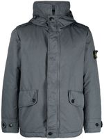 Stone Island veste à patch logo David TC Compass - Gris