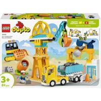 LEGO® DUPLO® 6585510 Bouwplaats met bouwvoertuigen - 3-in-1-set (10476)