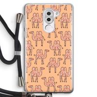 Kameel: Honor 6X Transparant Hoesje met koord