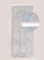 Degor Kattenstaart Vliegengordijn Effen Grijs 90 x 210 cm