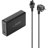 Hama USB-laadstation 240 W Zwart