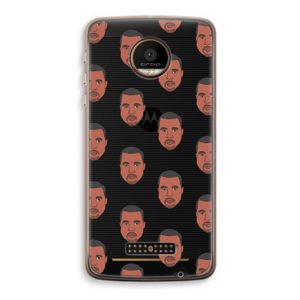 Kanye Call Me?: Motorola Moto Z Force Transparant Hoesje