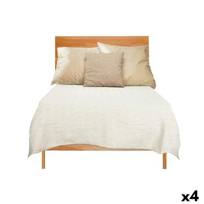 Sprei Gift Decor ALFA 9 - 180 ALFA 9 - 180 Beige 180 x 260 cm Ruiten (4 Stuks)