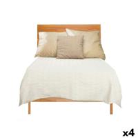 Sprei Gift Decor ALFA 9 - 180 ALFA 9 - 180 Beige 180 x 260 cm Ruiten (4 Stuks)
