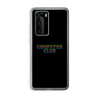 Retro: Huawei P40 Pro Transparant Hoesje