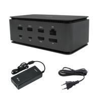 i-tec Metal USB4 Docking station Dual 4K HDMI DP with Power Delivery 80 W + Universal Charger 100 W - thumbnail