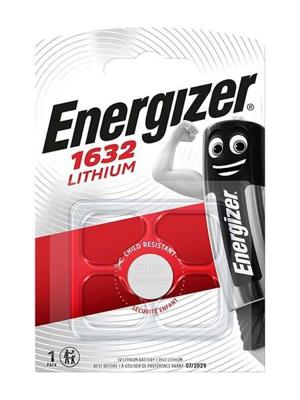 ENERGIZER CR1632 Lithium knoopcel wegwerp 3V 1 st.