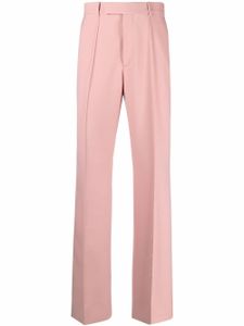 Gucci pantalon de costume à plis creux - Rose