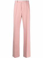 Gucci pantalon de costume à plis creux - Rose