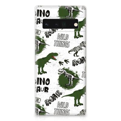 TPU Hoesje voor Google Pixel 6 Pro Dinosaurus