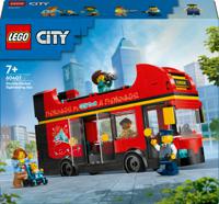 LEGO City 60407 Toeristische rode dubbeldekker